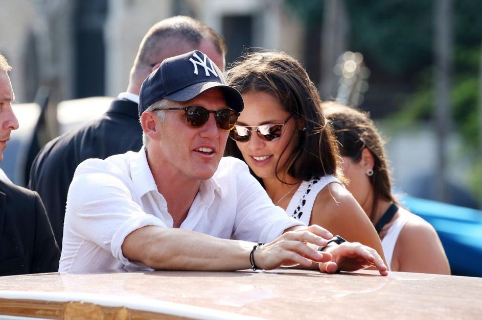 Bastian Schweinsteiger in Ana Ivanović