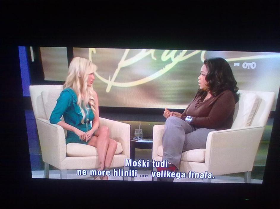 Oprah šov na programu OTO.