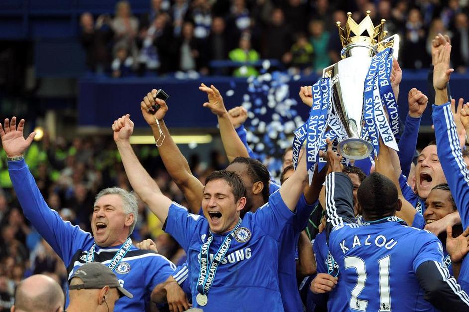 Premier League 2010 prvak Chelsea pokal