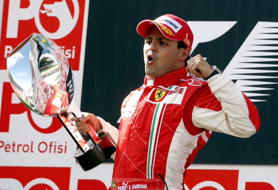 Felipe Massa je v Istanbulu zmagal že trikrat. Dirka bo v Turčiji šele šestič. Š