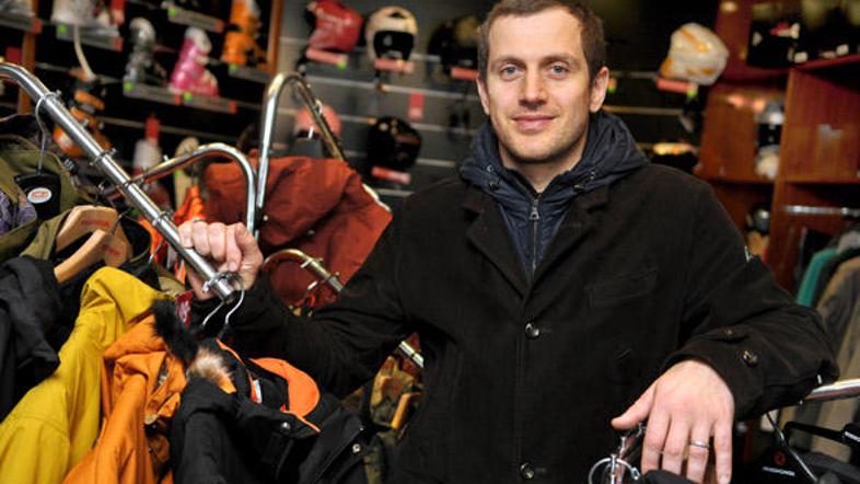 Jure se trenutno najbolj posveča svoji športni trgovni. (Foto: Anže Petkovšek)