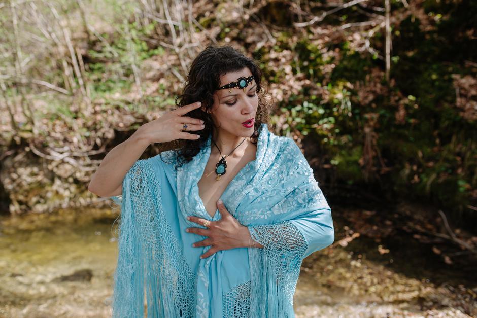 Katja Bubnič predstavlja gipsyking kolekcijo makrame | Avtor: Teja Blatnik