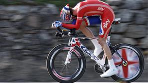 Wiggins je bil lani četrti na Touru in je skriti favorit letošnjega Gira. (Foto: