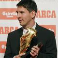 Messi Marca zlata kopačka čevelj podelitev nagrada