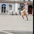 V Piranu gola tekla po trgu