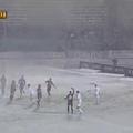 Livorno Varese sneg sneženje gol Serie B Italija