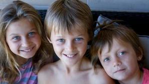 Otroci Evie, Mo in Otis Maslin, ki so umrli v nesreči letala MH17
