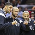 Tony Parker Tim Duncan Manu Ginobili San Antonio Spurs Dallas Mavericks