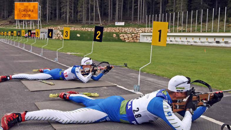 Biatlonci bodo imeli odslej na Pokljuki izvrstne pogoje.