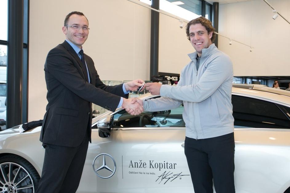 Anže Kopitar ambasador znamke Mercedes-Benz