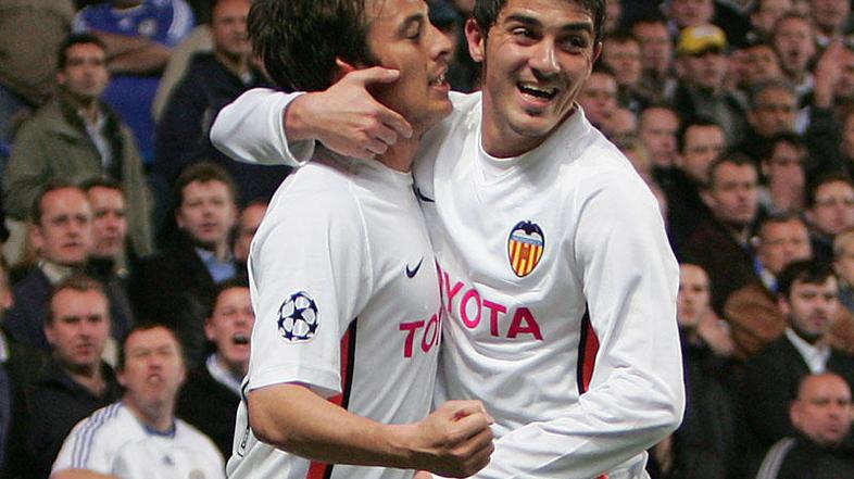 David Silva (levo) in David Villa (desno) sta tržno najbolj zanimiva igralca Val