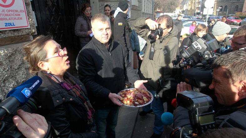 Pečena hobotnica v Mariboru