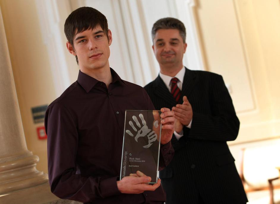 Rok Vori je Junak Slovenije 2010. Zdaj iščemo Junaka Slovenije 2011. (Foto: Špel