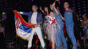 Srbiji napovedujejo visoko uvrstitev, a vseeno ne zmage. Glasove naj bi dobila p