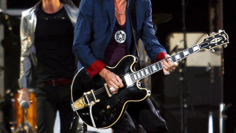 Kitarist Keith Richards je nedavno izdal tudi biografijo te odmevne zasedbe. (Fo