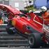 VN Monako 2010 trening Fernando Alonso razbil Ferrari