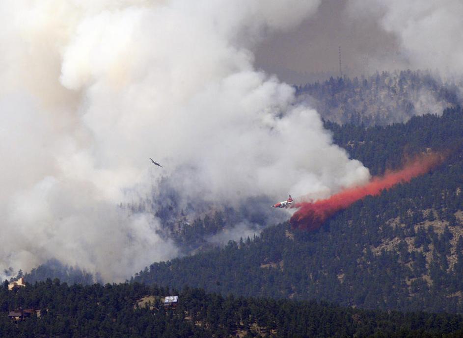 požar, zda, kolorado