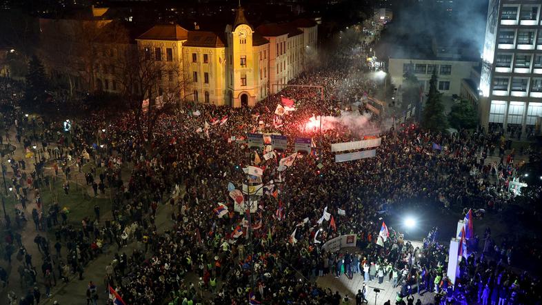 Protesti študentov v Srbiji, Niš