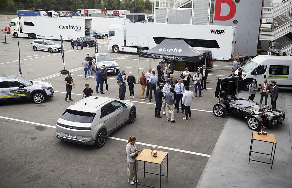 Elaphe elektromotor v pestu kolesa | Avtor: Elaphe