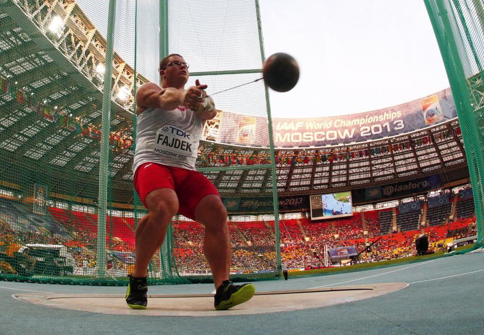 Pavel Fajdek SP v atletiki met kladiva 