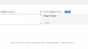 Google Translate Marin Čilić Roger Federer