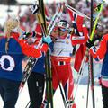 nordijsko sp ženske štafete marit bjoergen norveška