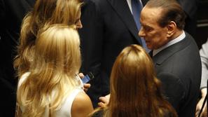 Silvio Berlusconi z ženskami