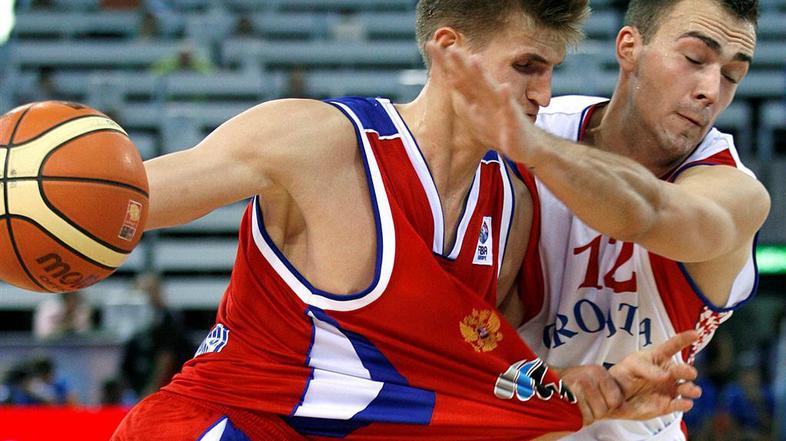 Damir Markota Hrvaska Rusija Andrej Kirilenko 2007