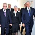 Srbski in hrvaški predsednik sta se srečala s predstavniki hrvaških združenj dru