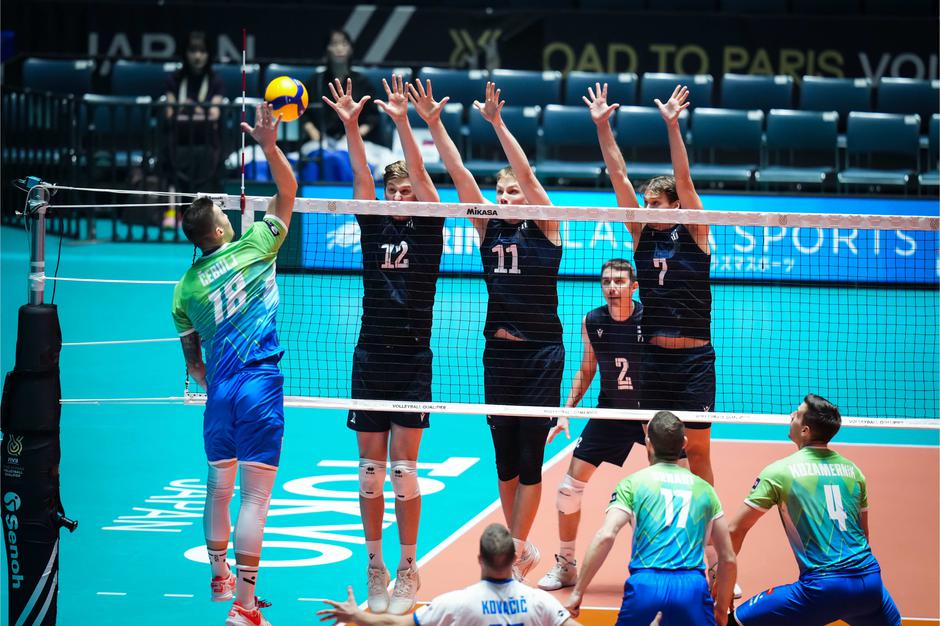 Slovenska odbojkarska reprezentanca | Avtor: Twitter/Odbojkarska zveza Slovenije