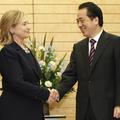Hillary Clinton Naoto Kan