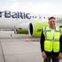 prvi let letalske družbe Airbaltic z Letališča Ljubljana