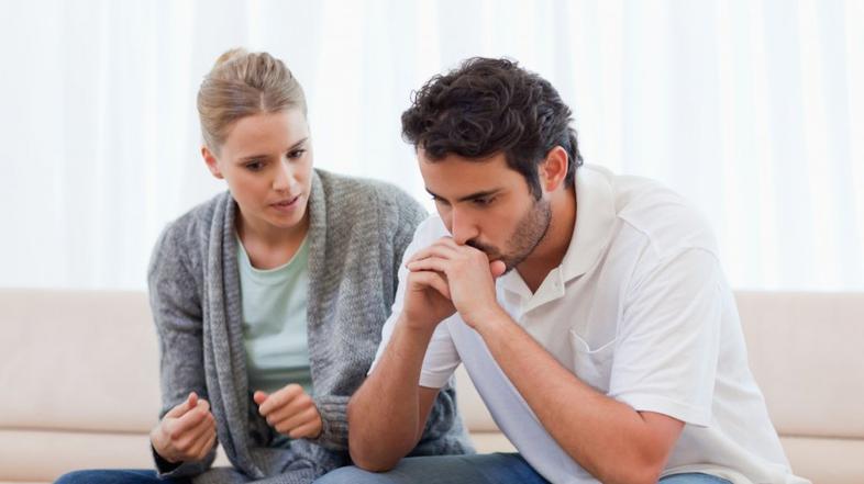 prepir, moški, ženska, skrbi