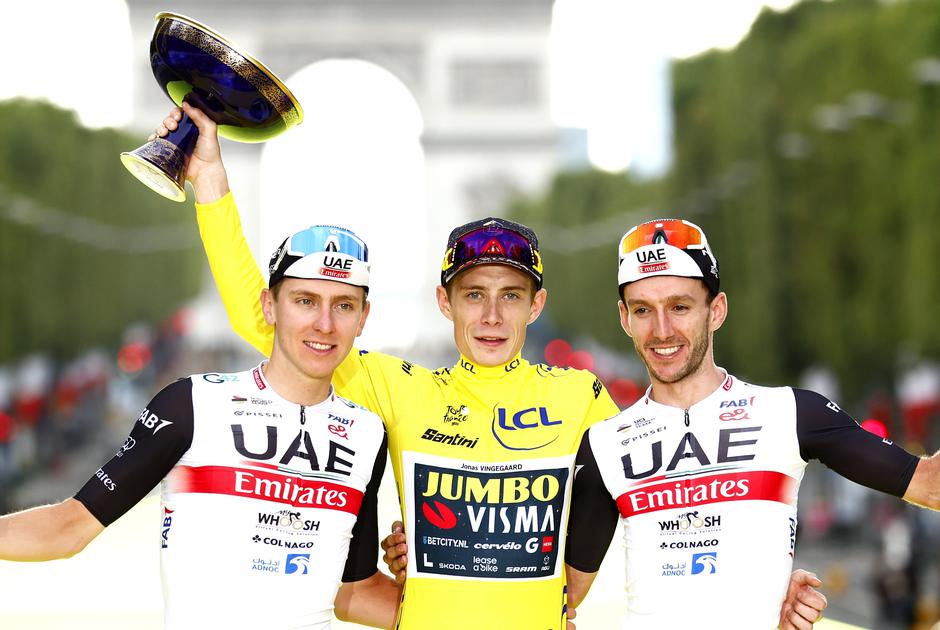 Adam Yates in Tadej Pogačar | Avtor: Epa