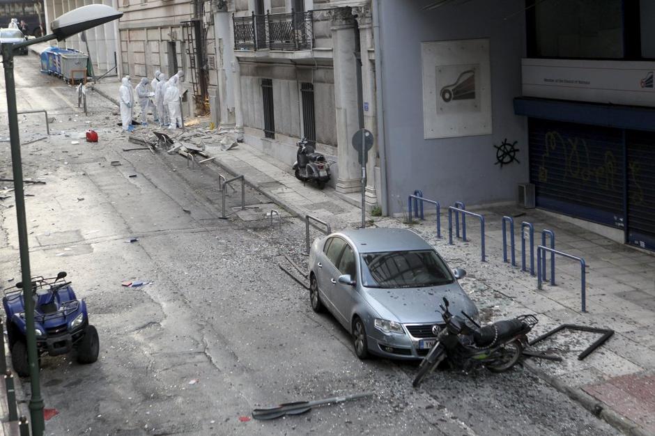 Eksplozija v Atenah | Avtor: EPA