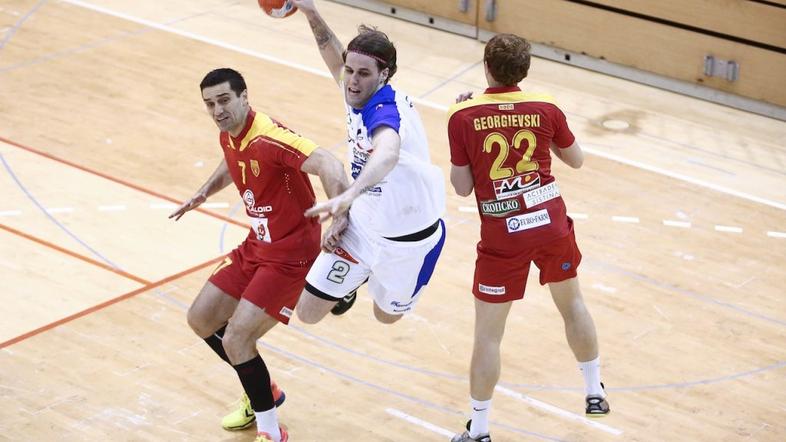 Prijateljska tekma med Slovenijo in Makedonijo. 