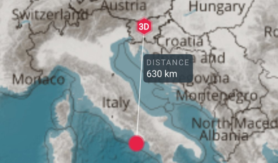Močan potres, čutiti ga je bilo tudi v Sloveniji