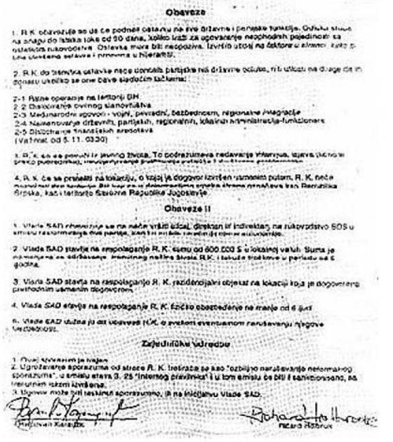 Podpisi na dokumentu so ponarejeni. To je že bilo dokazano.