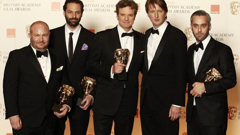 Veliki zmagovalec večera je postal Kraljev govor, ki je pobral kar sedem nagrad.