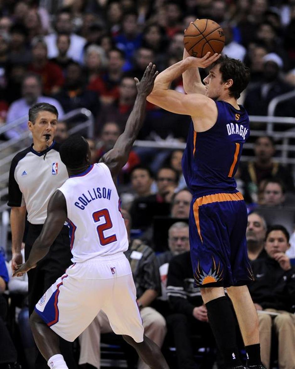 Dragić Collison Los Angeles Clippers Phoenix Suns liga NBA | Avtor: EPA