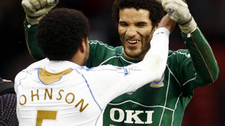 David James je v Portsmouthu tako srečen kot še nikjer ni bil.