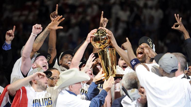 Dallas je osvojil svoj prvi NBA-naslov.