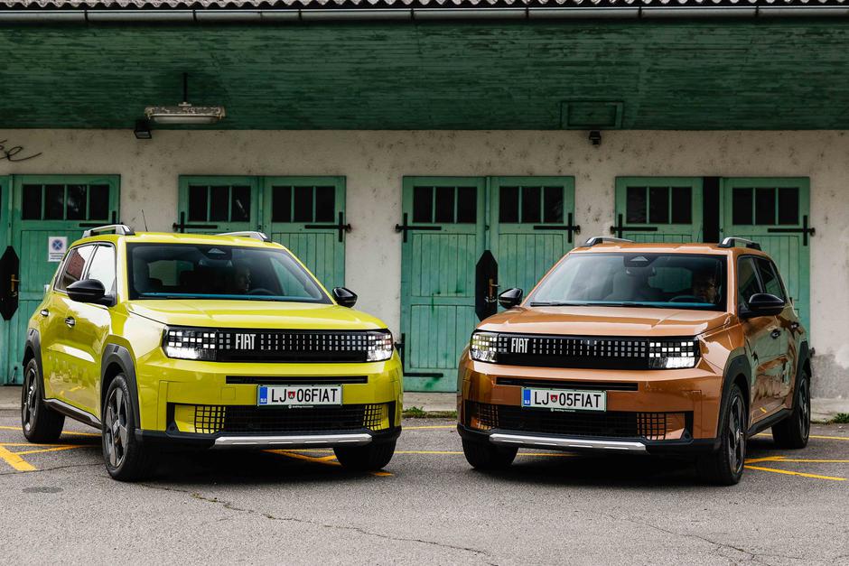 primerjava fiat panda hybrid bev | Avtor: Saša Despot