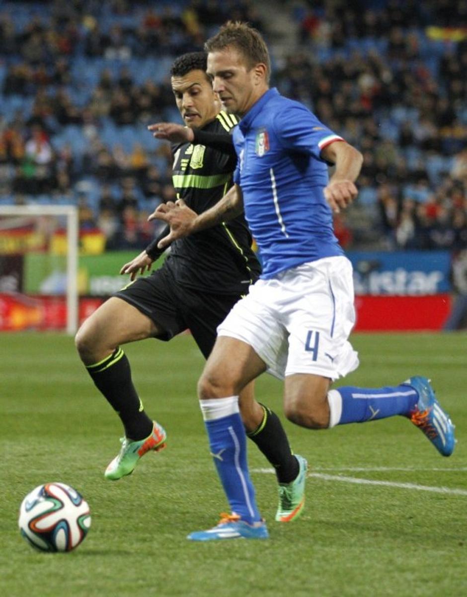 Pedro Criscito Španija Italija Madrid prijateljska tekma | Avtor: EPA