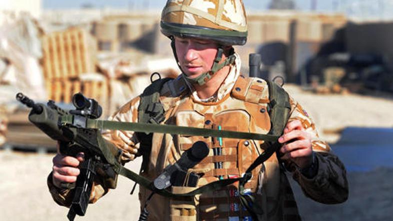 Princ Harry v Afganistanu Reuters
