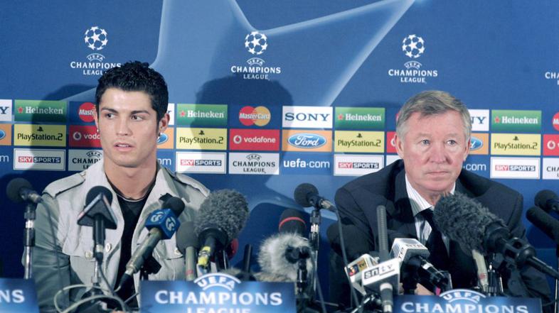 cristiano ronaldo alex ferguson