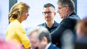 Tanja Fajon Marjan Šarec Boštjan Poklukar