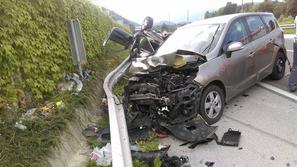 Prometna nesreča v Šoštanju