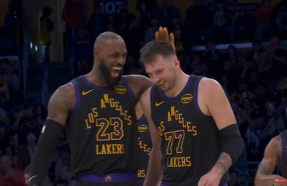 Dončić LeBron | Avtor: zajem zaslona