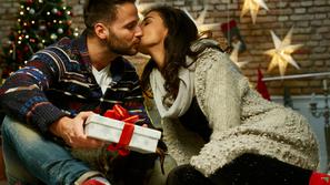 Božič, darilo, par